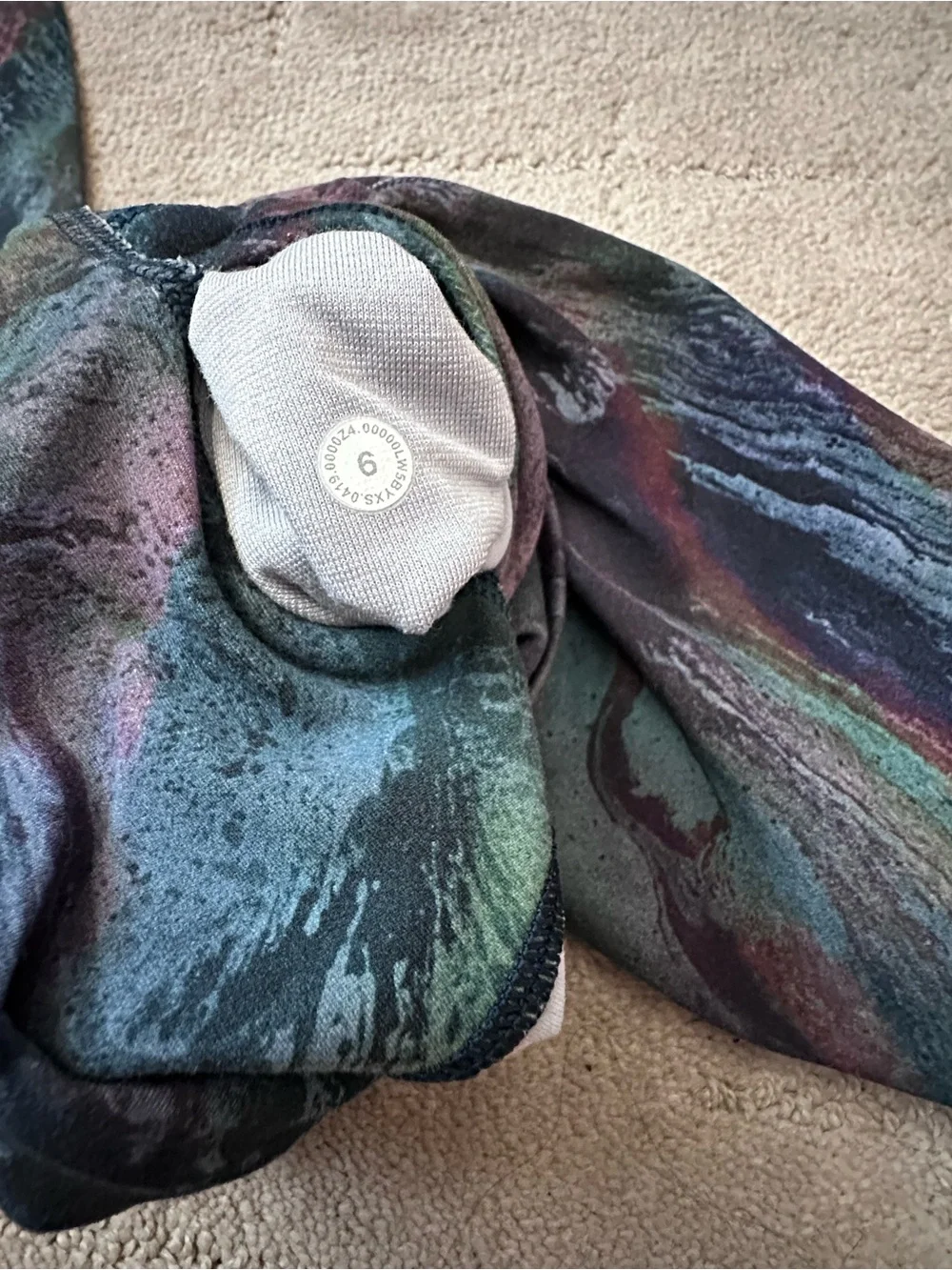 Lululemon Align Cosmic Shift Multi  25” from Australia in a size 6